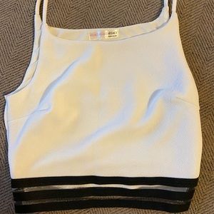 White Crop Top